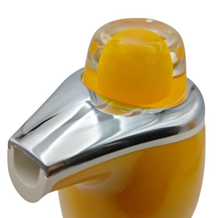 ZOJIRUSHI 象印 昭和レトロ キャロルポット イエロー SJ-1000 中古 未使用品 H4