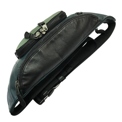 COACH コーチ トラックベルトバッグ メンズ レザー ウエストポーチ ボディバッグ 斜め掛け C6653 中古 T1