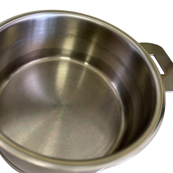 CRISTEL クリステル グラフィット 両手鍋深型 14cm C14GK 調理器具 鍋 キッチン用品 ステンレス 中古 W1