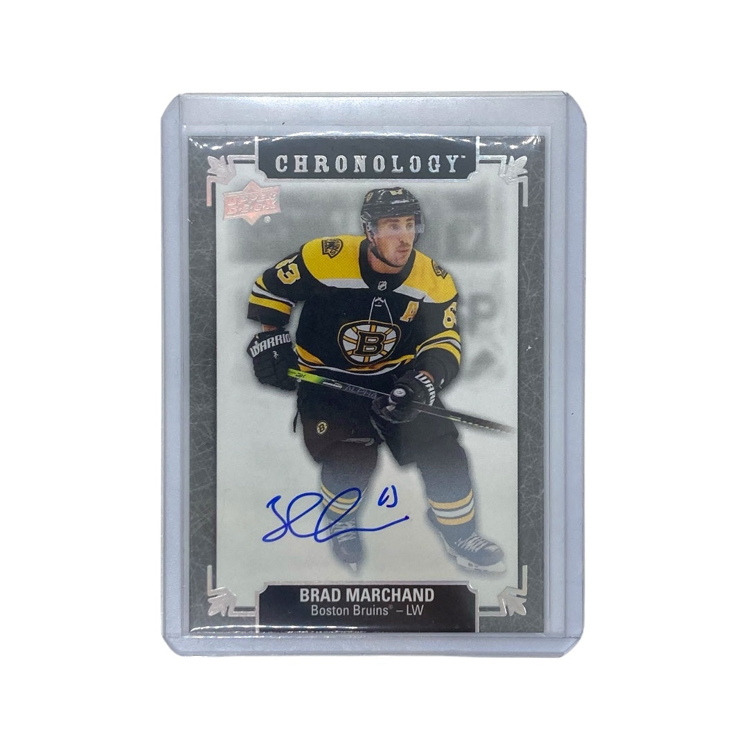 UPPER DECK NHLカード CHRONOLOGY BRAD MARCHAND BOSTON BRUINS #FH-BO-BM 中古 IT2