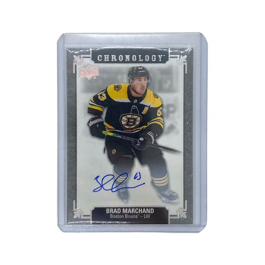 UPPER DECK NHLカード CHRONOLOGY BRAD MARCHAND BOSTON BRUINS #FH-BO-BM 中古 IT2