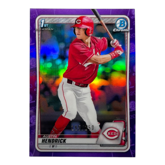 TOPPS MLBカード BOWMAN CHROME 1ST AUSTIN HENDRICK CINCINNATI REDS /250 #BD-34 中古 IT2