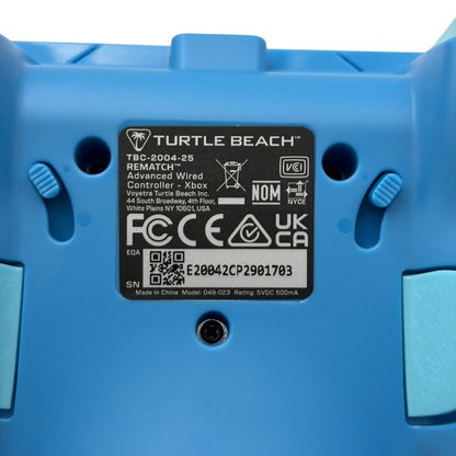 Xbox公認 TURTLE BEACH REMATCH ADVANCED コントローラー ブルーキツネ ゲーム おしゃれ Xbox Series X/S Xbox One 中古 W４