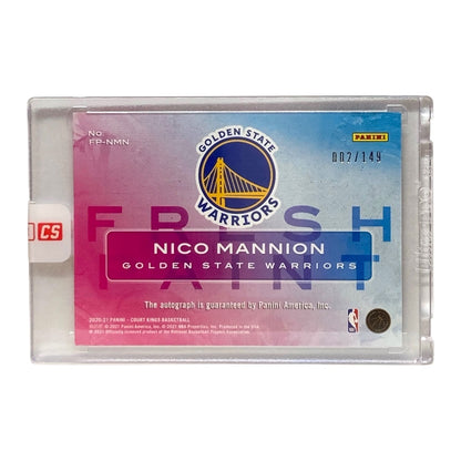 未開封品 PANINI NBAカード COURT KINGS NICO MANNION WARRIORS 002/149 #FP-NMN 中古 IT2