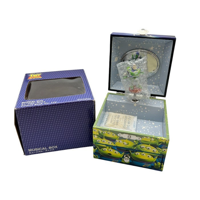 ディズニー ピクサー トイ・ストーリー ミュージカル・ボックス 君はともだち Disney PIXAR オルゴール バズライトイヤー リトルグリーンメン 中古 W４