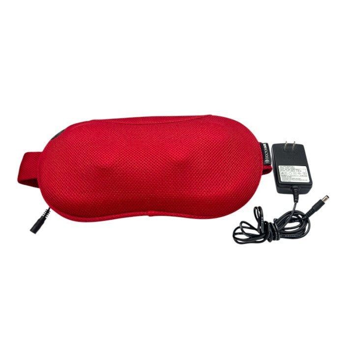 DOCTORAIR ドクターエア マッサージ機  レッド MP-001 医療機器認証番号：228AHBZX00006000 3DマッサージピローS 家電 肩 背中 腰 中古 W４