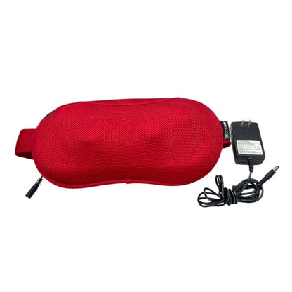 DOCTORAIR ドクターエア マッサージ機  レッド MP-001 医療機器認証番号：228AHBZX00006000 3DマッサージピローS 家電 肩 背中 腰 中古 W４