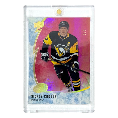 UPPER DECK NHLカード ICE SIDNEY CROSBY PENGUINS 2/5 #1 中古 IT1