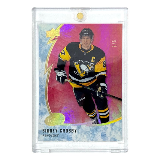 UPPER DECK NHLカード ICE SIDNEY CROSBY PENGUINS 2/5 #1 中古 IT1