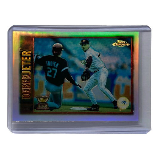 TOPPS MLBカード CHROME DEREK JETER YANKEES #7 中古 IT2