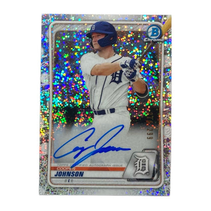 TOPPS MLBカード BOWMAN CHROME COOPER JOHNSON DETROIT TIGERS /299 #CPA-CJ 中古 IT2