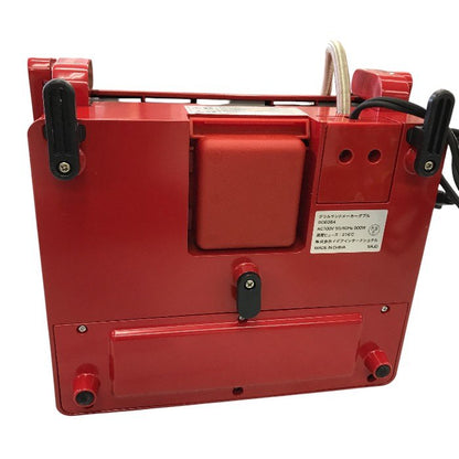 BRUNO(ブルーノ)  グリルサンドメーカー ダブル レッド BOE084-RD 中古 Y1