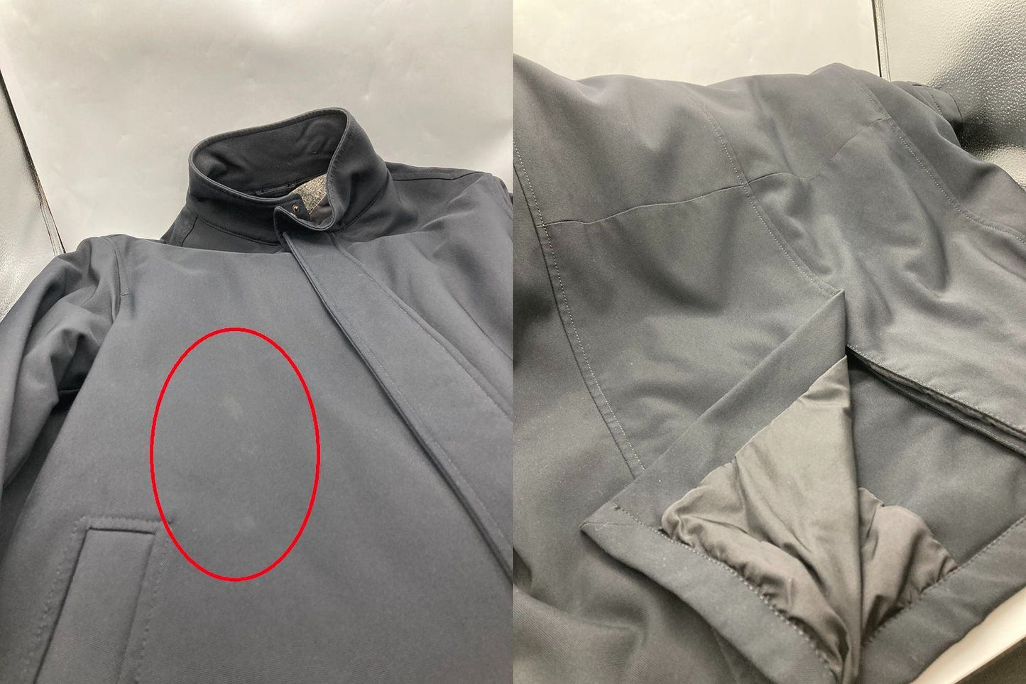 dunhill ダンヒル リバーシブル ライナーベスト付 コート サイズL 中古 D4