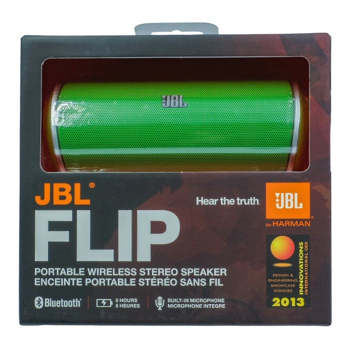 未使用品 HARMAN JBL FLIP PORTABLE WIRELESS STEREO SPEAKER 中古 a1