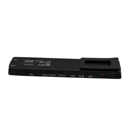 ソニー SONY ステレオICレコーダー ICD-TX650 : 16GB 高性能デジタルマイク内蔵 ブラック ICD-TX650 B 家電 コンパクト 小さめ スリム スティック型 録音 充電式 中古 W1