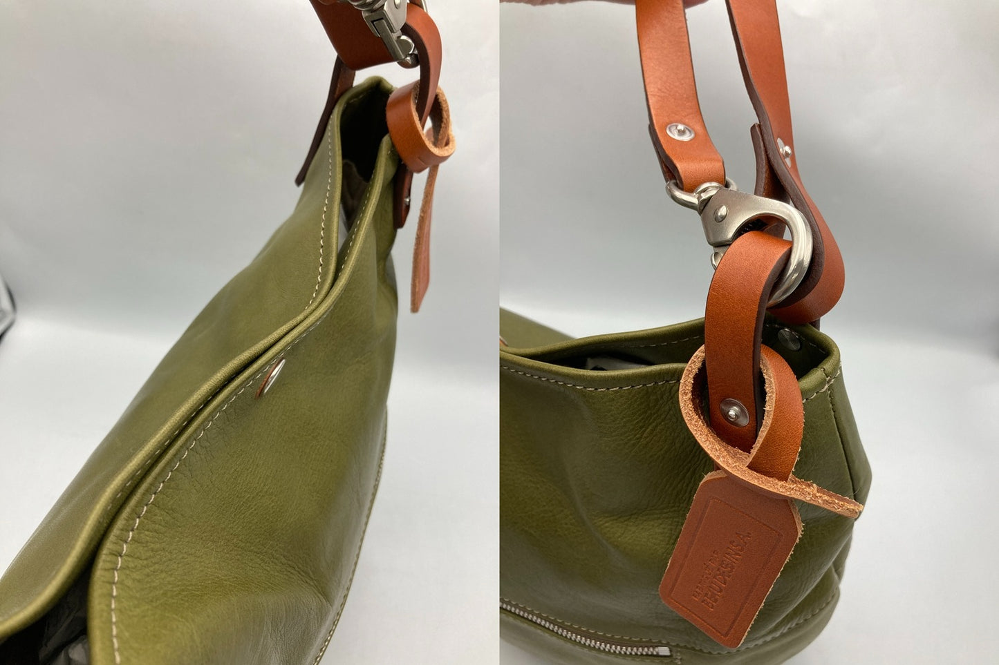 BEAU DESSIN S.A. ボーデッサン ウォッシュ・ガーメント 2WAY ショルダーバッグ WF1810 中古 D4