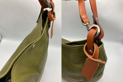 BEAU DESSIN S.A. ボーデッサン ウォッシュ・ガーメント 2WAY ショルダーバッグ WF1810 中古 D4