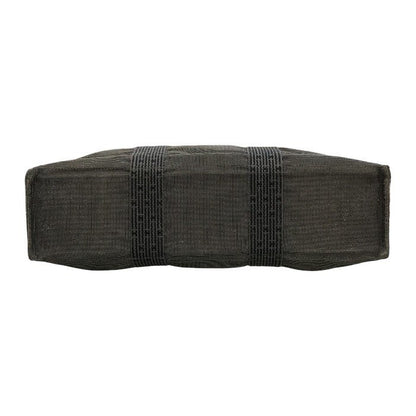 HERMES エルメス エールライン MM キャンバス トートバッグ ユニセックス A4収納 キャンバス 通勤 通学 チャコールグレー 中古 T1