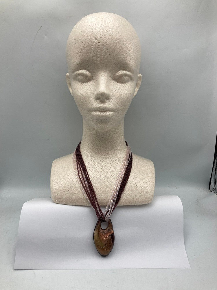 PAOLA パオラ ヴェネチアンガラス ネックレス 中古 D4