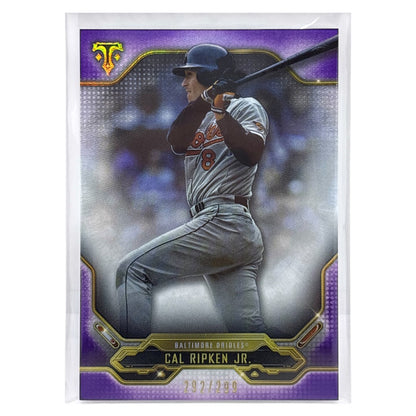 TOPPS MLBカード TRIPLE THREADS CAL RIPKEN JR. BALTIMORE ORIOLES /299 #9 中古 IT1