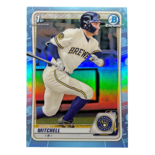 TOPPS MLBカード BOWMAN CHROME 1ST GARRET MITCHELL MILWAUKEE BREWERS #BD-118 中古 IT2