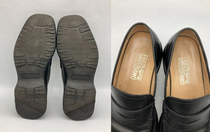 Salvatore Ferragamo フェラガモ コインローファー メンズ サイズ7 1/2 中古 D4