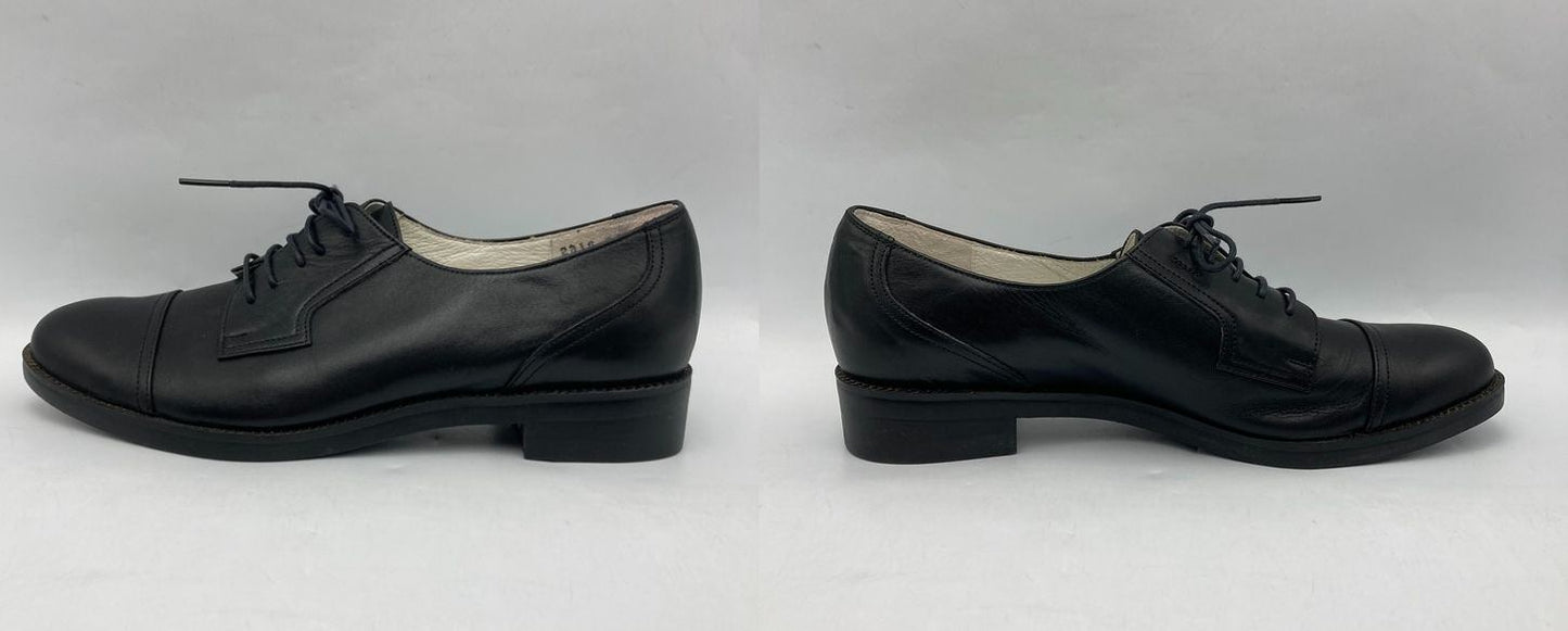 LANVIN en Bleu ランバン オンブルー レザー ストレートチップ ドレスシューズ 2316 サイズ24.5cm 中古 D4