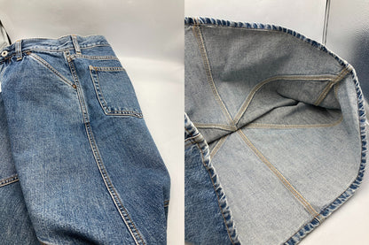 GAP 1969 ギャップ 00s イタリア製 パッチドデニムスカート 293029-00-6 サイズ4 中古 D4