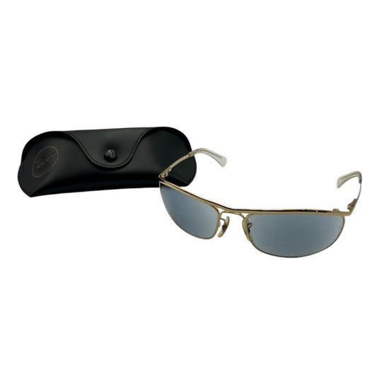 Ray-Ban レイバン サングラス 0RB3119M OLYMPIAN I DELUXE GOLD 日本 62 (FREE サイズ) ブランド 眼鏡 メンズ オリンピアン デラックス 中古 W４