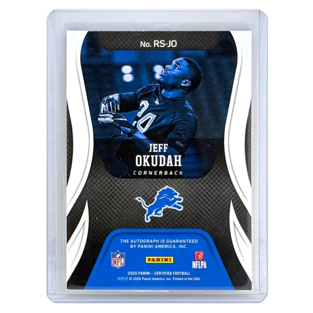 PANINI NFLカード CERTIFIED JEFF OKUDAH LIONS /199 #RS-JO 中古 IT1
