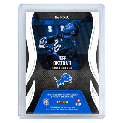 PANINI NFLカード CERTIFIED JEFF OKUDAH LIONS /199 #RS-JO 中古 IT1
