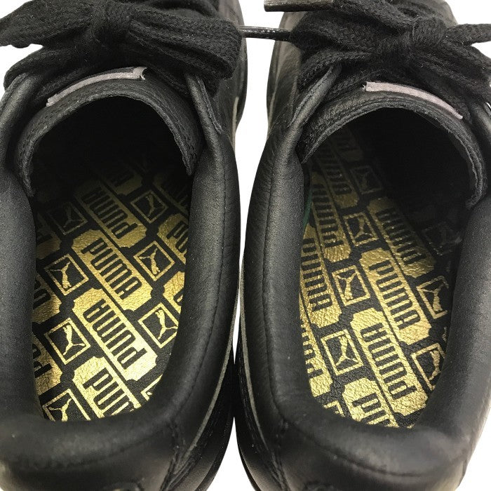 PUMA プーマ バスケットクラシック スニーカー メンズ ローカット Basket Classic シンプル ブラック 26.0cm 354367 19 中古 T1