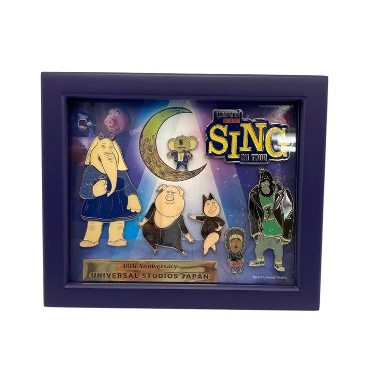 USJ ユニバーサルスタジオジャパン シング・オン・ツアー ピンバッジ 中古 D4