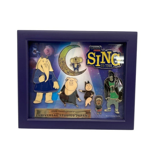USJ ユニバーサルスタジオジャパン シング・オン・ツアー ピンバッジ 中古 D4
