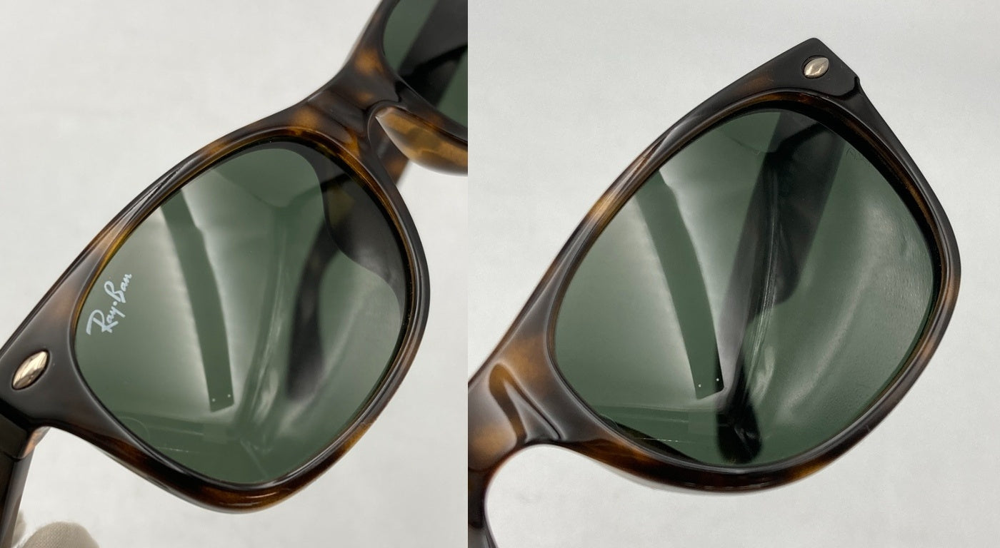 Ray-Ban レイバン ニューウェイファーラー サングラス RB2132F 902 52mm 中古 D4