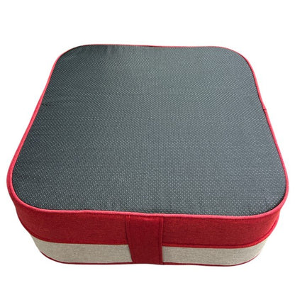 kerata ケラッタ トランポリン クッション レッド 子供 室内用 コイルスプリング搭載 大きめ 正方形 中古 W４