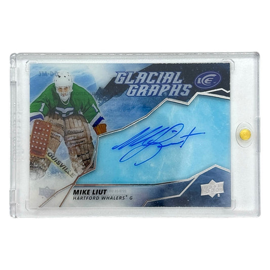 UPPER DECK NHLカード ICE MIKE LIUT HARTFORD WHALERS #GG-ML 中古 IT1