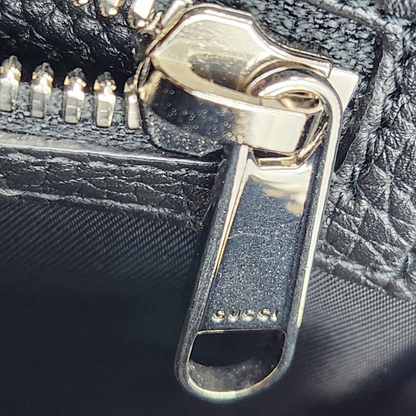 GUCCI グッチ ジャンボGG コスメティックケース レディース レザー ポーチ ブラック 766957 中古 T1