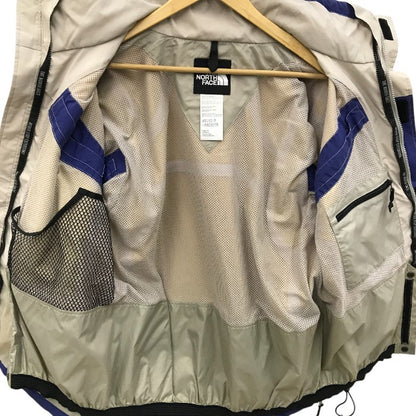 THE NORTH FACE ザノースフェイス マウンテンパーカー メンズ GORE-TEX ゴアテックス パウダーガード 防寒 ブルー/ベージュ Mサイズ NS-0951 中古 TK1