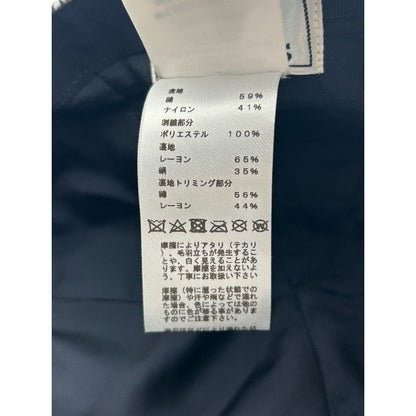 HERMES エルメス ペイズリー柄 キャップ 帽子 ブランド ネイビー メンズ 中古 送料無料 W４