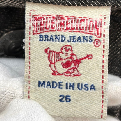 TRUE RELIGION トゥルーレリジョン デニム ミニスカート 26 レディース スカート ボトムス y2k 平成レトロ 中古 W４