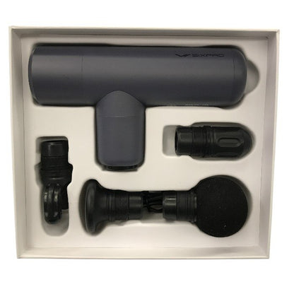 シックスパッド パワーガンスリム SIXPAD Power Gun Slim  MTG エムティージー 筋膜リリースガン ハンディガン 軽量 ミニ AM-FA-21A ネイビー 中古 Y1