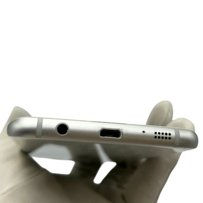 Samsung サムスン au Galaxy S7 edge SCV33 スマートフォン 本体 ホワイトパール ギャラクシー スマホ 携帯 android 中古 W４