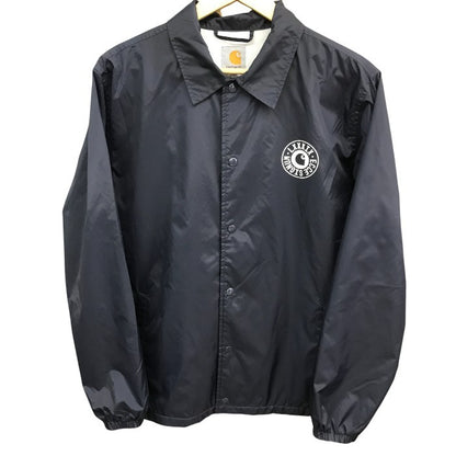 Carhartt カーハート ライトアウター メンズ 秋冬 コーチジャケット ネイビー Lサイズ 中古 M1