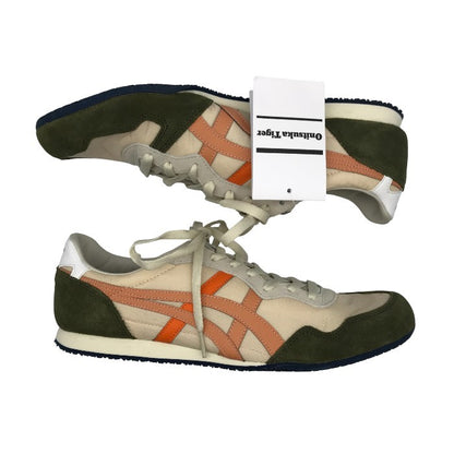 オニツカタイガー SERRANO スニーカー メンズ ローカット セラーノ COZY PINK/MIKAN ORANGE 28.5cm 中古 T1