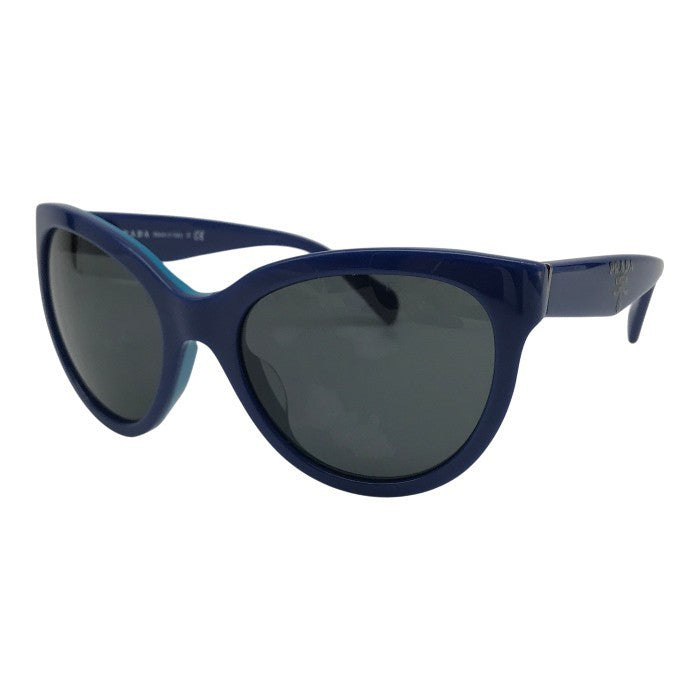 PRADA プラダ サングラス レディース フルリム セルフレーム バイカラー ブルー/グレー SPR 05P-A 中古 T1