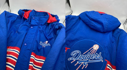 LOGO ATHLETIC ロゴアスレチック MLB ロサンゼルス・ドジャース 中綿ブルゾン サイズL 中古 D4