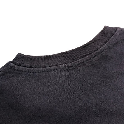 MONCLER モンクレール Tシャツ キッズ 半袖 コットン コミック柄 漫画 115cm ネイビー D19548018350 中古 T1