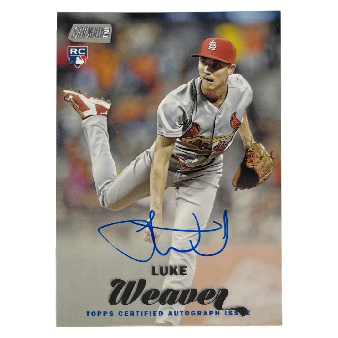 TOPPS MLBカード STADIUM CLUB LUKE WEAVER ST. LOUIS CARDINALS #SCA-LW 中古 IT2