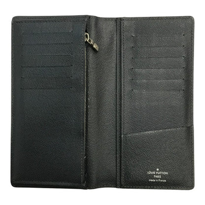 LOUIS VUITTON ルイヴィトン エピ ポルトフォイユプラザ 長財布 メンズ 2つ折り シンプル デイリー ブラック M60622 中古 T1